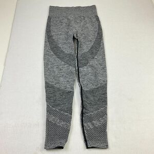 Victorias Secret PINK Seamless Leggings Gray High Rise Stretch Pull On S Small